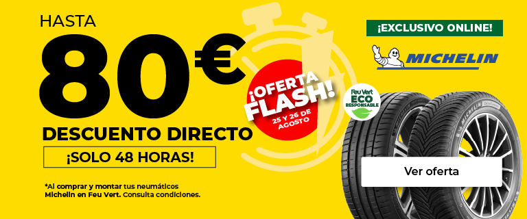 Michelin dto directo 80€