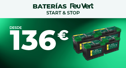 BATERÍAS START & STOP FEU VERT DESDE 139€