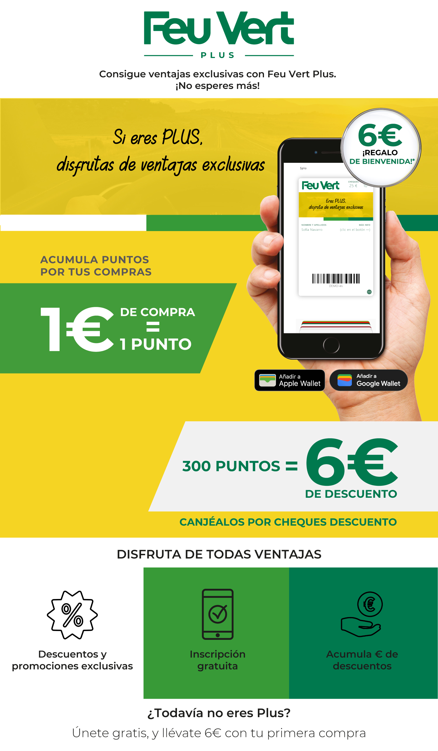 FEU VERT PLUS