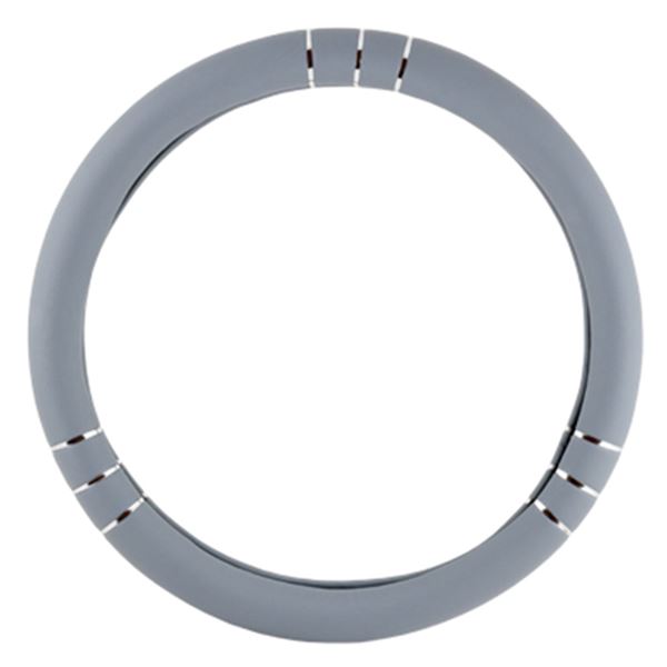 Cubre volante gris chromeline