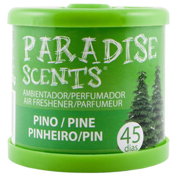 Ambientador coche lata Paradise Scents pino 100 gr