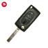 Carcasa llave Peugeot plegable p01pl-3b 3 botones