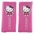 Cubre cinturones Hello Kitty rosa