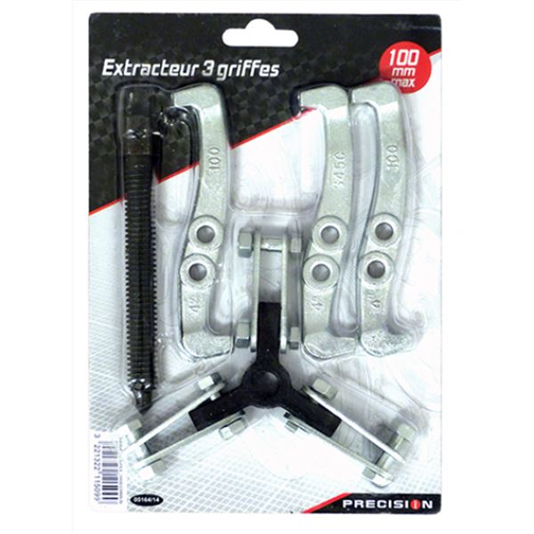 Extracteur 3 griffes 100 mm - Feu Vert