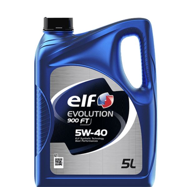 Aceite 5W40 Elf Evolution 900 FT Acea A3/B4 5L - Feu Vert