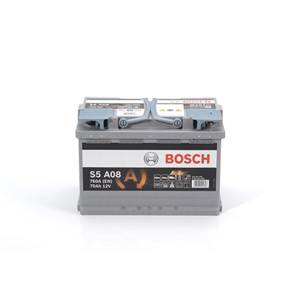 Bosch S5 A08 Autobatterie AGM Start-Stop 12V 70Ah 760A