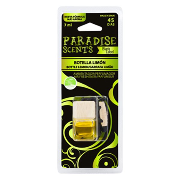 Ambientador coche botella Paradise Scents limón 7 ml