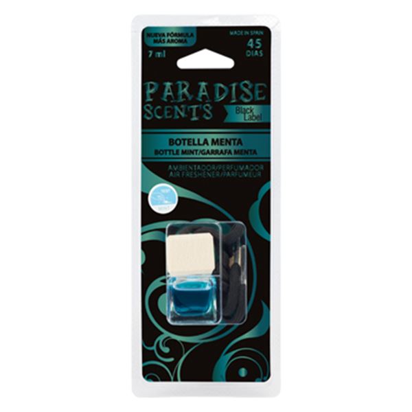 Ambientador coche botella Paradise Scents menta 7 ml
