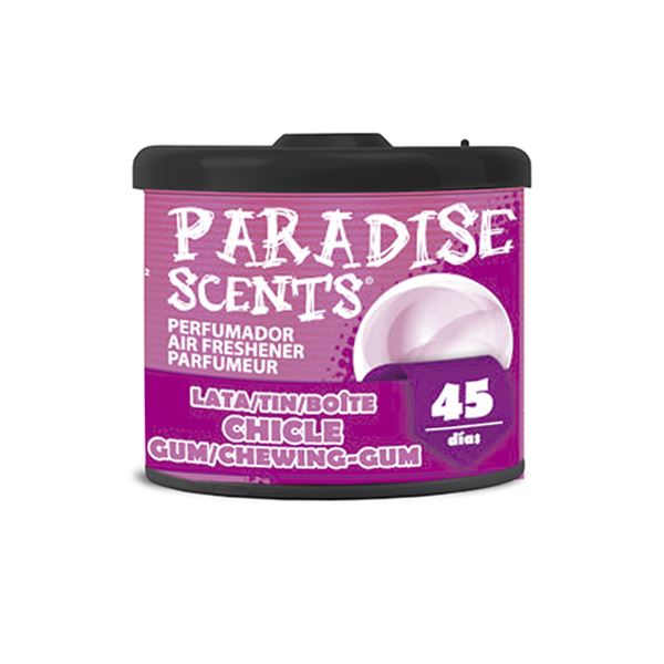 Ambientador coche lata Paradise Scents chicle 100gr