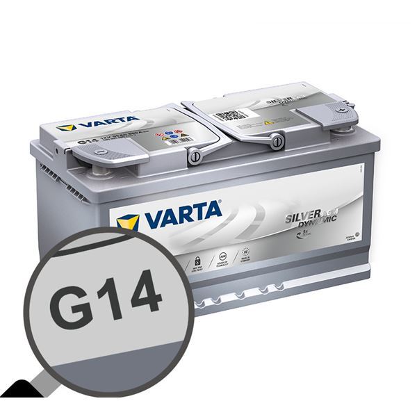 Batería de coche Varta Start Stop agm g14 95ah 850a