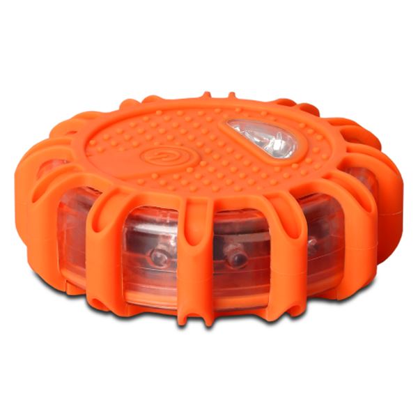 Luz De Emergencia Carpoint - 16 LED, 9 Modos De Flash, Visibilidad 360° Hasta 1 Km