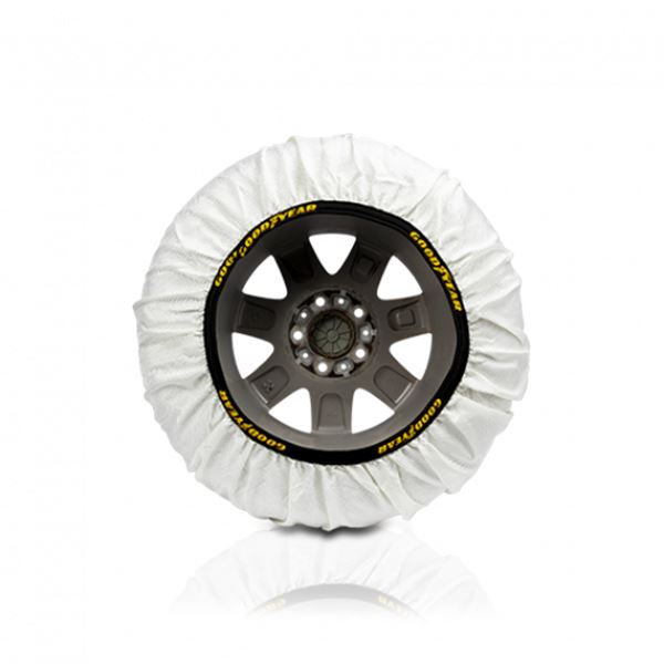 Catene Da Neve Goodyear Snow & Road, Set Di 2, Taglia XXL - Tessili, Silenziose, Per Auto E Furgoni - Foto 6