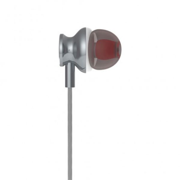 Auriculares multimedia estéreo acero Muvit in-ear m1i
