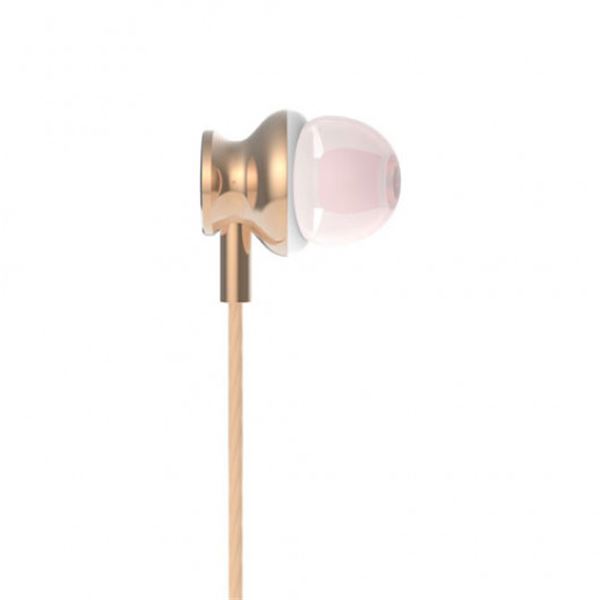 Auriculares multimedia estéreo oro Muvit in-ear m1i