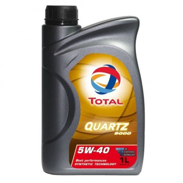 Aceite 5W40 Total Quartz 9000 Acea A3/B4 1L