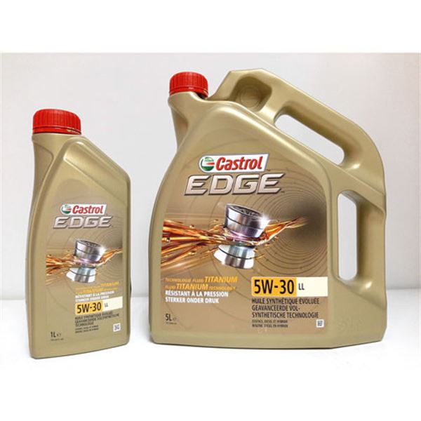 Aceite 5W30 Castrol Edge Titanium LL Q3 Acea C3 5L +1L - Feu Vert