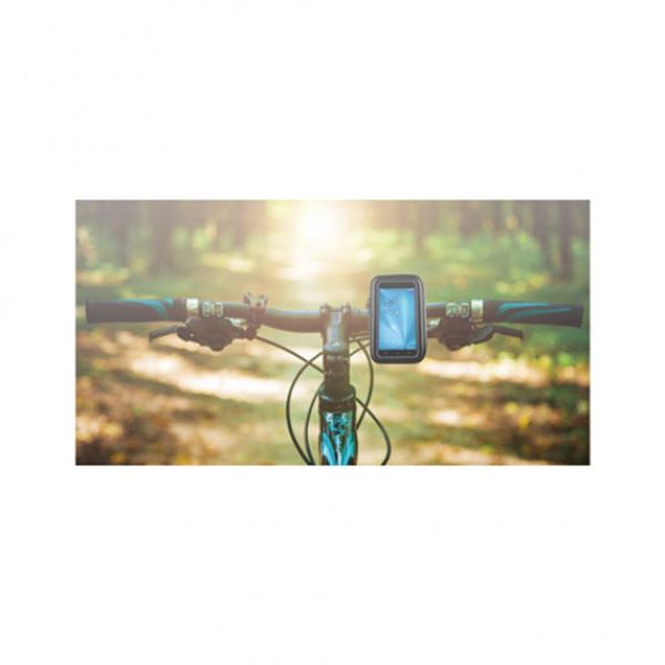 Soporte smartphone Muvit para bicicleta, moto, scooter hasta 6.2 pulgadas