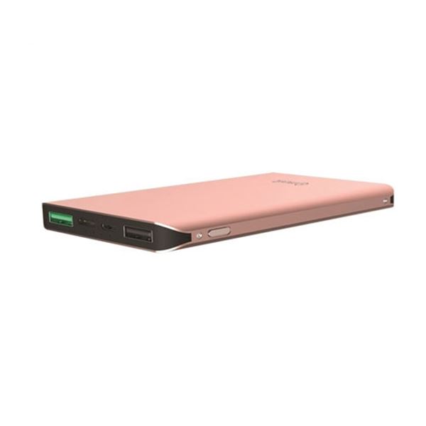 Batería externa móvil Muvit 10000 mah multiusos 7 cargas máx. rosa