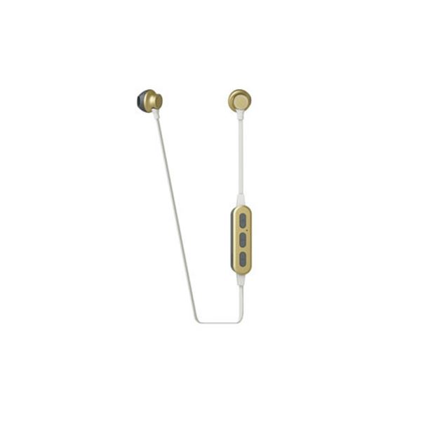 Auriculares smartphone inalámbricos Muvit m2b 3.5mm oro