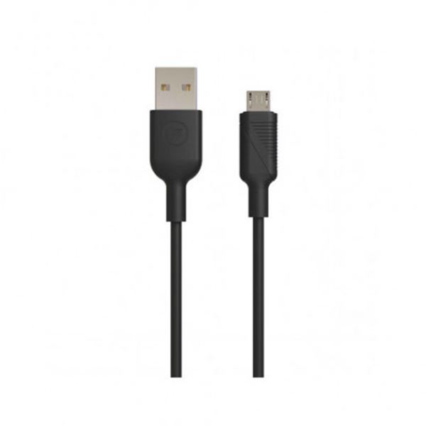 Pack cargador móvil coche usb 2.4a y cable micro usb para coche 2.4a 1,2m negro Muvit for change