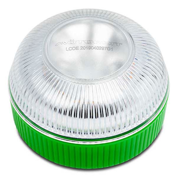 Luces de emergencia coche. Baliza V16 homologada Help Flash Feu Vert