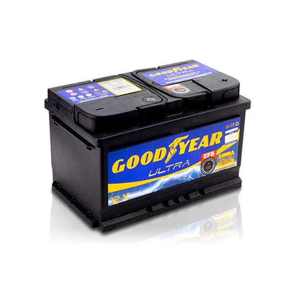 Batería de coche Goodyear ultra Start Stop efb 70ah 720a - Feu Vert