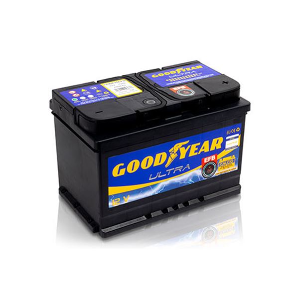 Batería de coche Goodyear ultra Start Stop efb 75ah 780a - Feu Vert