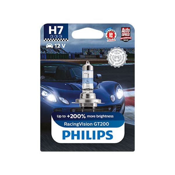 Bombilla h7 Philips Racing vision gt200 1ud - Feu Vert