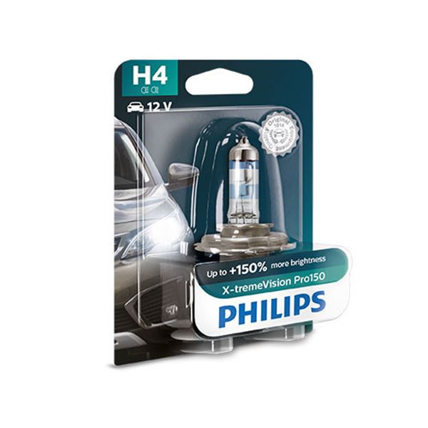 Bombilla h4 Philips xtr vision pro150 1ud