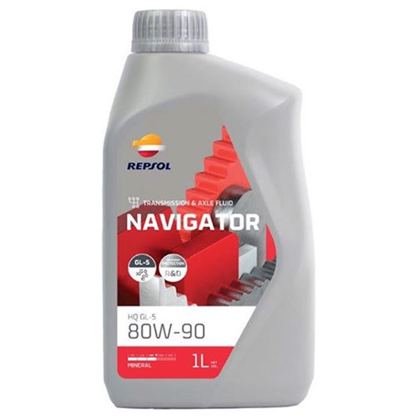 Aceite 80W90 Repsol transm navigator HQ GL-5 1L