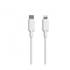 Cable usb para coche tipo c lightning 3a 1,2 m blanco Muvit for change