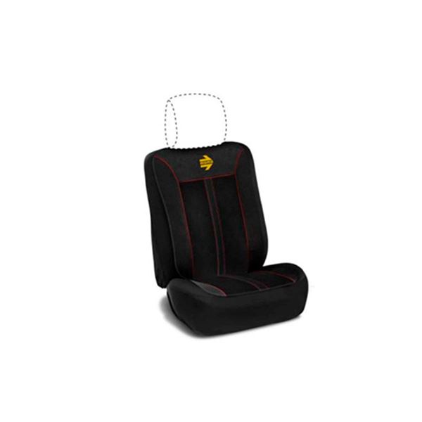 Funda asiento coche negro/rojo Momo estilo universal - Feu Vert