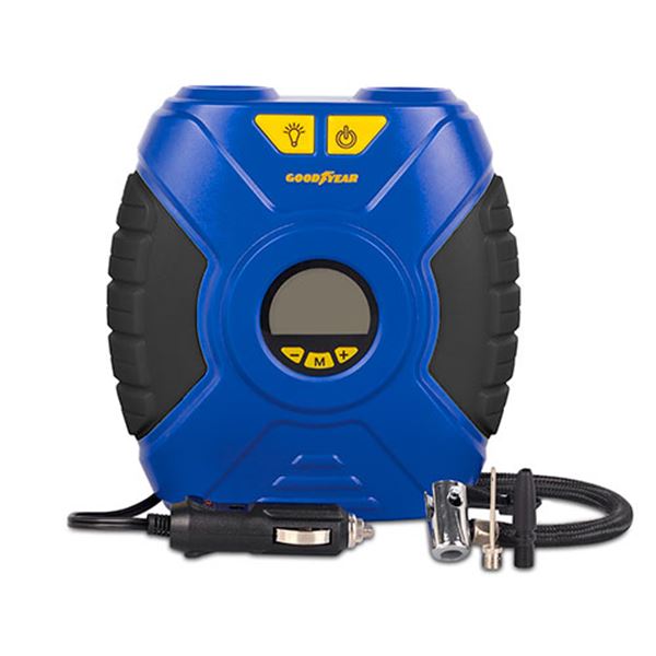 Compresor coche 12 v Goodyear digital portátil 35 psi