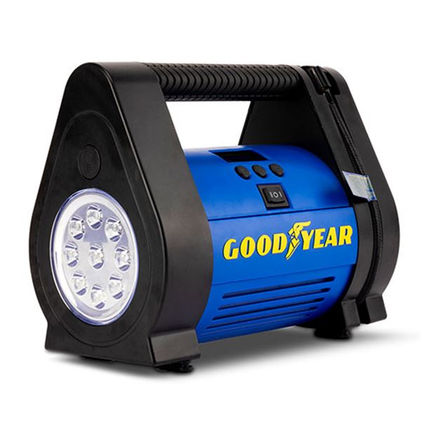 Compresor coche 12v Goodyear digital portátil 100 psi