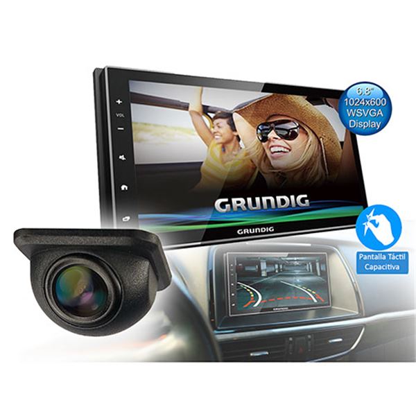 Sistema multimedia coche/cámara trasera Grundig gx-3800 2 din