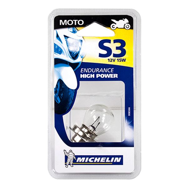 Bombilla s3 Michelin life 12v 15w 1 ud