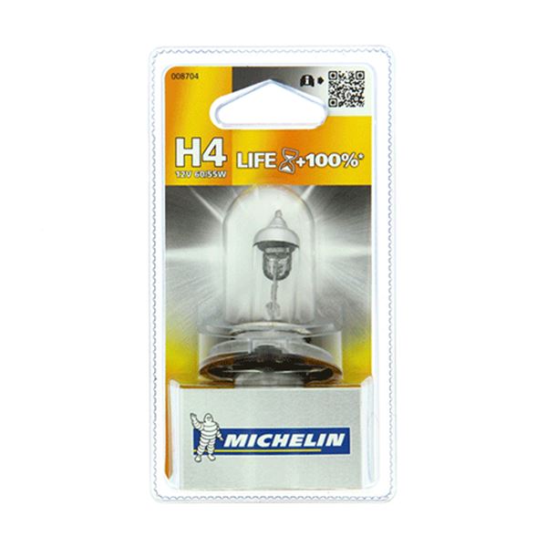 Bombilla h4 Michelin life 12v 60/55w 1 ud