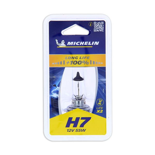 Bombilla h7 Michelin life 12v 55w 1 ud