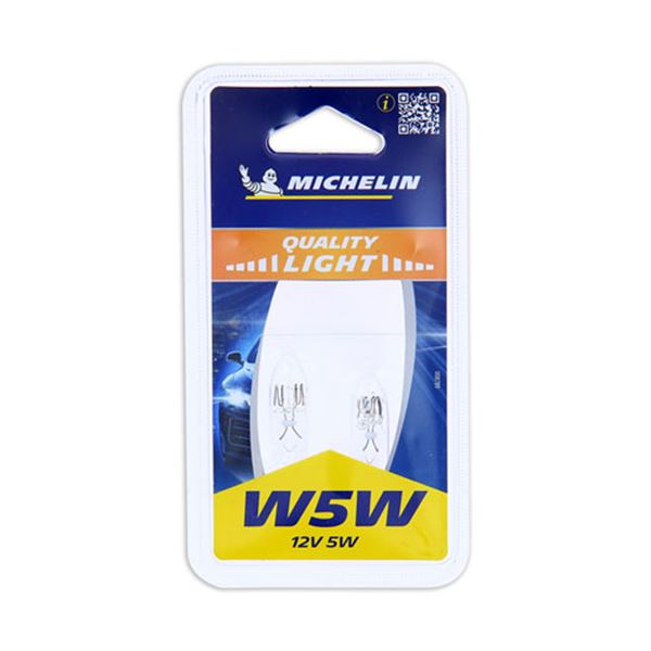 Bombilla w5w Michelin 12v 5w 2 ud