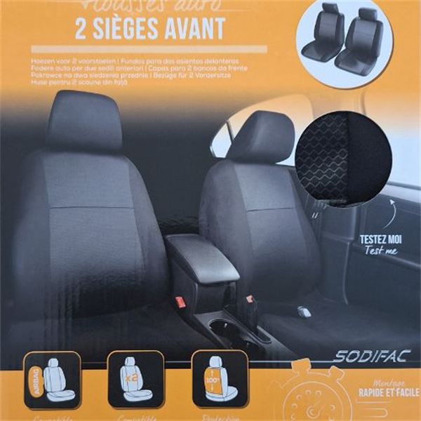 Juego delantero de fundas de asiento para coche Catania