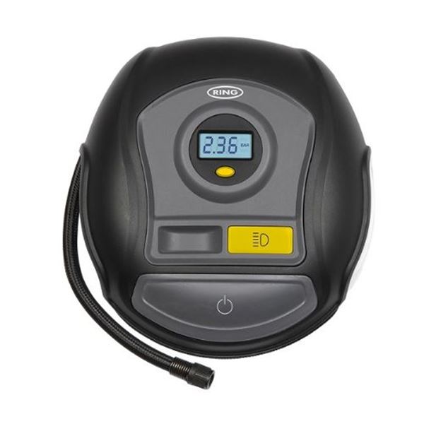 Compresor coche 12v 100 psi Ring rtc400 digital