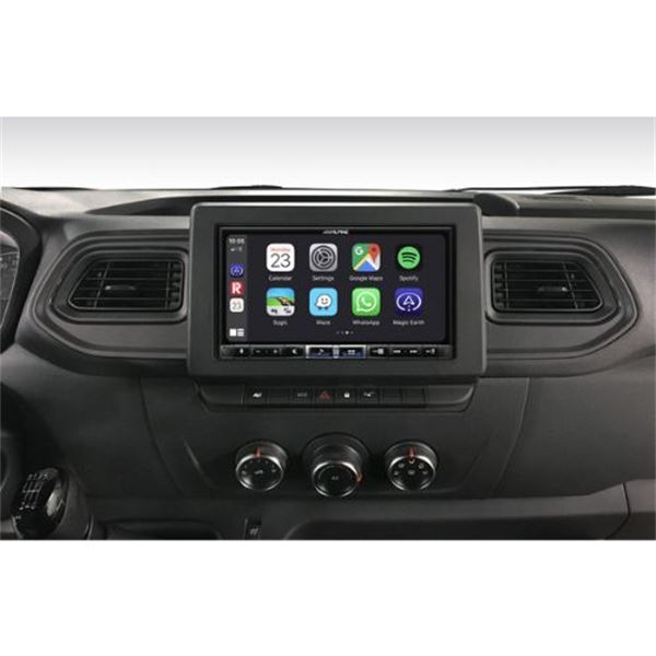 Alpine - iLX-705D Estación multimedia digital premium 2DIN, estéreo para  automóvil con radio digital DAB+, compatibilidad con Apple CarPlay y  Android Auto