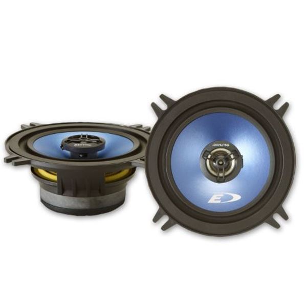 2 2-weg coaxiale luidsprekers compatibel met ALPINE SXE-1325S 13,00 cm 130 mm 5 met 35 watt rms en 200 watt max impedantie 4 ohm, per paar
