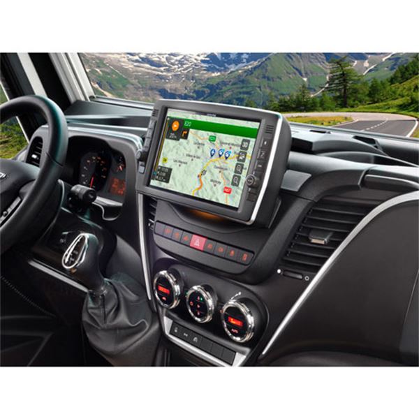 Sistema de navegación con pantalla flotante de 9” x903d-id Alpine para Iveco daily