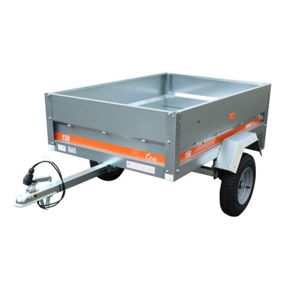 Remolque Erdé Eco 150 de carga multiusos