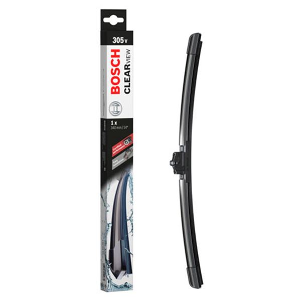 Escobilla limpiaparabrisas Bosch clearview 305v
