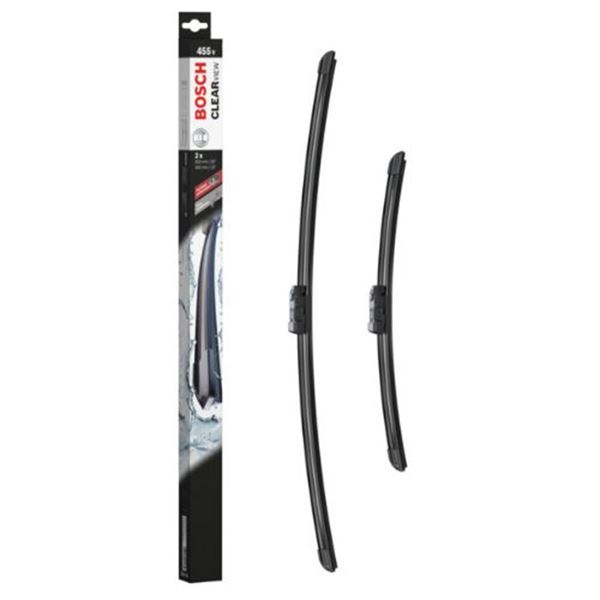 Escobilla limpiaparabrisas Bosch clearview 455v