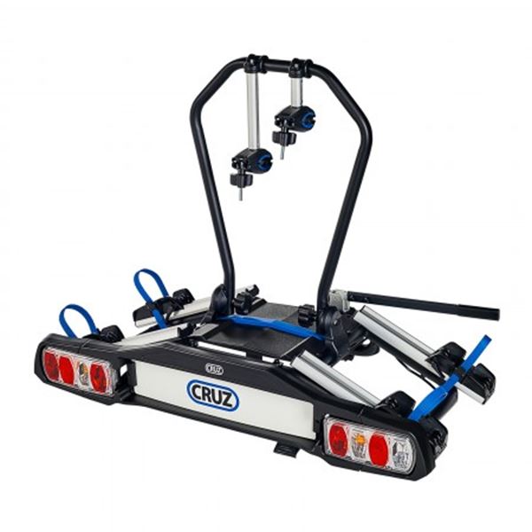 Portabicicletas Cruz pivot ebike plataforma 2 bicis eléctricas