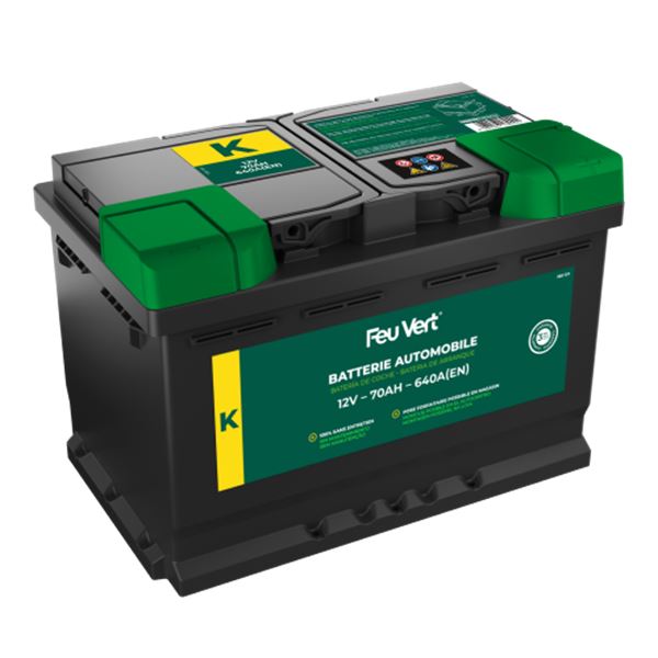 Batería de coche Feu Vert K 70ah 640a