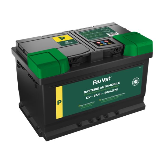 Batería de coche Feu Vert P 63ah 600a